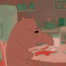 The show follows three bear siblings, grizzly, panda, and ice bear. Grizzly Network And Icon Image 7611876 On Favim Com