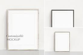 A4 Wooden Frame Mockup A3 A4 A5 Frame Mockups Free Psd Mockups Templates Free Frames