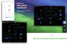 ESPHome Web Server Dashboard - Dashboards & Frontend - Home Assistant  Community
