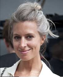 Is prematurely grey hair bothering you? How To Make The Most Of Grey Hair Long Gray Hair Hair Styles Natural Gray Hair