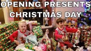 We did not find results for: Opening Presents Christmas Day Kids Open Gifts From Santa Youtube