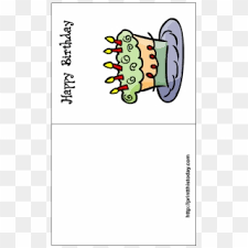 Festivus (/ ˈ f ɛ s t ɪ v ə s /) is a secular holiday celebrated on december 23 as an alternative to the pressures and commercialism of the christmas season. Happy Birthday Foldable Printable Birthday Card Clipart 270221 Pikpng