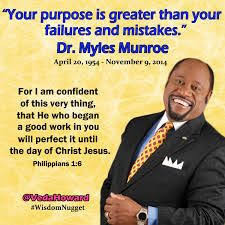 Munroe was an evangelistic christian who was a prolific author and renowned speaker. 30 Miles Munroe Ideas Myles Munroe Myles Munroe Quotes Myles