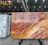 Apache Red Quartzite Slabs For Kitchen Bathroom