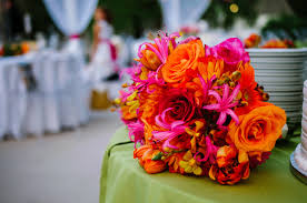 If you're thinking of carrying one down the aisle, you're in luck. Hot Pink And Orange Wedding Fashion Dresses