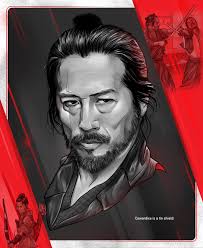 Cowardice is a tin shield.” View the new Westworld “Host Portrait” of  Musashi by fan artist and illustrator Berkay Daglar Illustration.