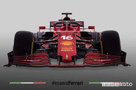 La nuova ferrari sf21 andrà in pista già domani per i cento chilometri consentiti per il filming day prima dei tre giorni di test dal 12 al 14 marzo in bahrain. Ferrari Sf21 How Is The New F1 2021 Features Ruetir Ruetir