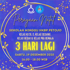Bulan ini terdapat peristiwa sejarah dan penting bagi umat kristen di dunia juga indonesia karena setiap tahun pada. Sekolah Minggu Hkbp Petojo Posts Facebook