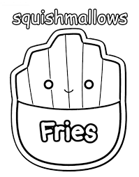 Squishmallows plush toys are here to fill your hearts with love and since 2017, the versatile squishmallows have grown into an international phenomenon and offer comfort. A French Fried Floyd From Squishmallow Coloring Pages Squishmallow Coloring Pages Coloring Pages For Kids And Adults