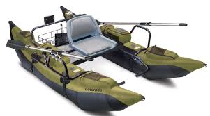 Bateau De Ponton Gonflable Du Colorado Avec Le Bati De Moteur Inflatable Pontoon Boats Fishing Pontoon Boats Boat Accessories
