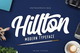 Zaskia | beauty script font. Download Hilton Script Font Fontsme Com