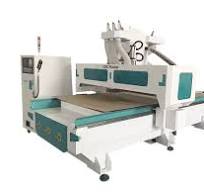 Dual-Spindle CNC Cabinet Making Machine with Drill Block
