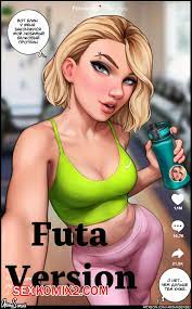 🍓 Порно комикс Spiderman. Тикток Гвен. Gwen Tiktok. Futa Version.  AromaSensei секс комикс прекрасной фигуркой и 🍓 | Порно комиксы | porn -comix.com
