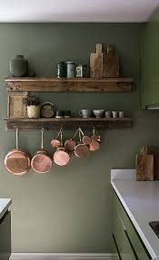 For The Love Of Green Copper Pans Wooden Boards Ceramics Boards Ceramics Copper Green Love Copper Kitchen Decor Home Decor Kitchen Green Kitchen Walls