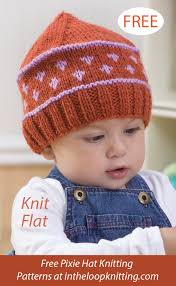 Pixie Hat Knitting Patterns