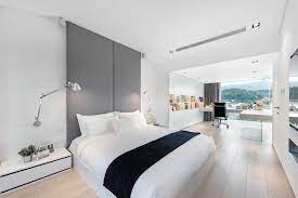 Modern interior with a muted decor colour palette. Modern Minimalist House Design With An Admirable Decorating Ideas Architecture Beast