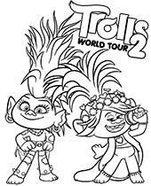 Click the poppy from trolls coloring pages to view printable version or color it online (compatible with ipad and android tablets). Trolls Coloring Pages To Print Topcoloringpages Net