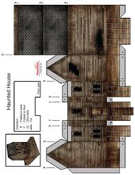 Perili Ev 3d Kagit Maket Sanati Perili Evler Kagit Elisi 3d Kagit Sanati