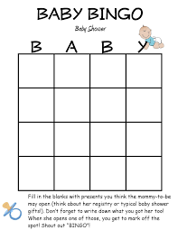 Cut up one bingo card, fold up each word and put them all in a bowl. Baby Shower Bingo Templates Free Baby Shower Bingo Baby Shower Bingo Printable Blank Bingo Cards