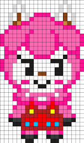 Reese Animal Crossing New Leaf Perler Bead Pattern Kralen