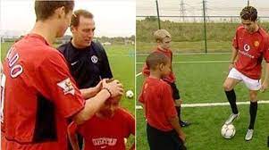 Maybe you would like to learn more about one of these? Remembering The Time An 18 Year Old Ronaldo Coached A Very Young Jesse Lingard Sportbible