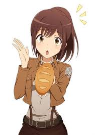 Sasha Braus Attack On Titan Kuda Cantik Animasi Konsep Karakter