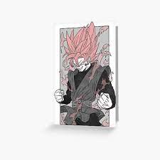 Rose Goku Black Manga Art 