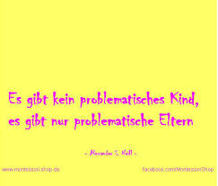 Es Gibt Keine Problematischen Kinder Montessori Materialtv