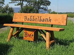 Massivholz Gartenbank Babbelbank Outdoor Furniture Outdoor Decor Decor