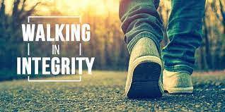 Walk With Integrity It S Important Coffee With The Lord
