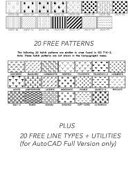 Autocad Hatch Patterns A Library Containing 365 Hatch Patterns Runs In Autocad And Autocad Lt Hatch Pattern Autocad Architecture Drawing