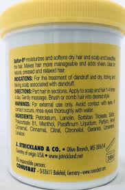 Mamaearth onion hair oil helps you combat with many hair problem. Sulfur 8 Hair Scalp Conditioner 200 Ml Afro Cosmetic Shop