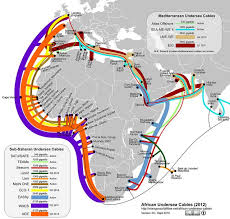 African Undersea Cables 2012 Africa Data Science Map