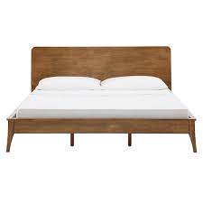 Full, queen and king size platform beds. Clark Wood Platform Bed By Inspire Q Modern
