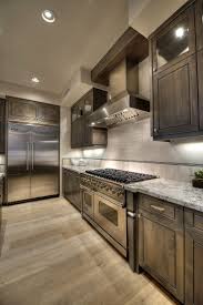 Located In Paradise Valley Phoenix Arizona And Built By Cullum Homes This Flawless Kitchen Boasts Stain Kitchen Design Kitchen Cabinet Design Kitchen Models