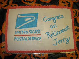 Usps Retirement Cake Retirement Retirement Cakes Cake Retirement Parties