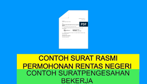 Contoh Surat Permohonan Rentas Negeri Jomsimpan