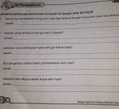 Pertanyaan tentang seni rupa 3 dimensi. 1 Apa Yang Membedakan Karya Seni Rupa 3 Dimensi Dengan Karya Seni Rupa 2 Dimensi Brainly Co Id