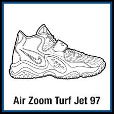 Air max up shoe + inspired by the lifted look of the air max dia, the nike air max up boosts you up above the noise. Free Sneaker Coloring Pages Kicksart