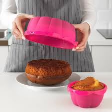 Sockerkaka Backform 2er Set Rosa Ikea Osterreich Baking Molds Baking Two Layer Cakes