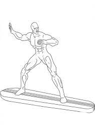 We have collected 40+ silver surfer coloring page images of various designs for you to color. Superhero The Silver Surfer Coloring Pages