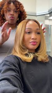 Silk Press Hair Transformation at Kam Paige Salon: Hair Vlog