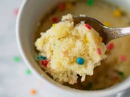 Cook this mug cake recipe in the microwave. Microwave Vanilla Mug Cake Recipe 100krecipes