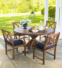 Find the dining room table and chair set that fits both your lifestyle and budget. Claremont Eucalyptus Round Dining Table And Chairs Plowhearth