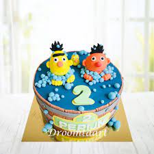 Sesamstraat Bert En Ernie Taart Droomtaart