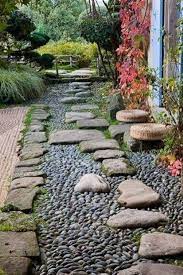 99 Stylish Stepping Stone Pathway Decor Ideas Stone Garden Paths Small Garden With Stones Garden Stepping Stones