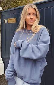 Oversized Champion Sweatshirt Champion Clothing Comfy Outfits Cute Outfits Choose your favorite shade, wrap yourself up in this boho jumper and go paint the wintry days in the colors of your mood! champion clothing comfy outfits