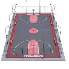 (in each kit the first color is the main court color and the second color is the key color.) Basketballplatz Hq 3d Modell Turbosquid 1612402