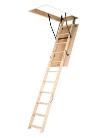 Attic Ladder Wooden Basic Lwn 22 1 2x47 250 Lbs 8 Ft 11 In Attic Ladder Attic Flooring Attic Renovation
