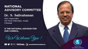 Youth United Council of India on X: Welcome DR.S.Salivahanan vice  chancellor of vel Tech University , to our concil #yuci #youth #national  #youthunited @YUCI7india t.coANVXu7nkTB  X